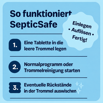 SepticSafe Waschmaschinenreiniger